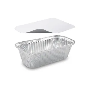Pojemnik (ALU) prostokątny 252 x 132 x 70 mm 1500ml + pokrywka [5 zestawów]