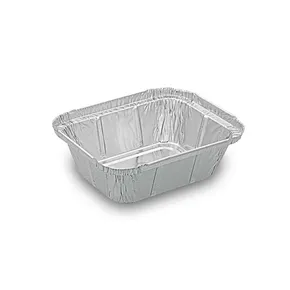 Pojemnik (ALU) prostokątny 129 x 103 x 34 mm 250ml [100 szt]