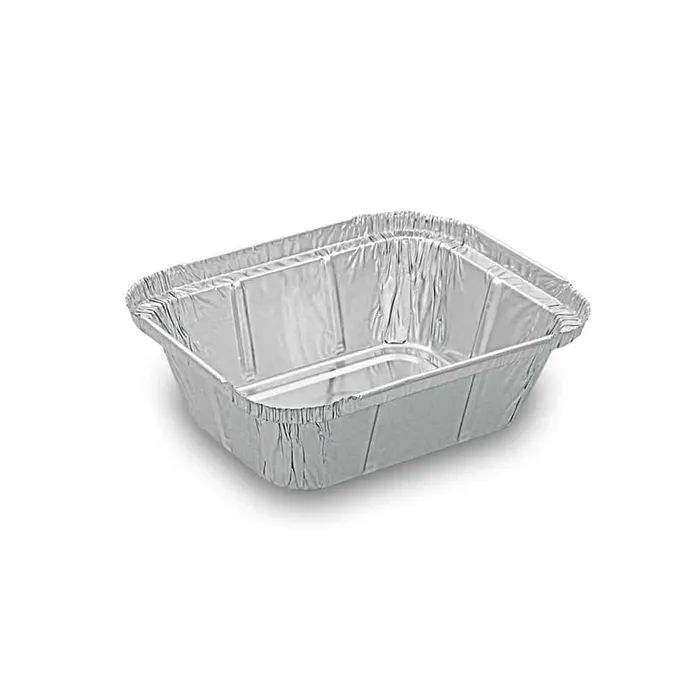 Główne zdjęcie produktu Miska hranatá ALU (250 ml) 12,9 x 10,3 x 3,4 cm [100 ks]