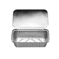 Następne zdjęcie produktu Pojemnik (ALU) prostokątny 218 x 114 x 54 mm 900ml + pokrywka [5 zestawów]