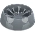 Miska do karmienia powolnego, wzór słonecznika, tworzywo sztuczne/TPR 0,3 l/o 16 cm