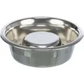 Miska do karmienia powolnego, stal nierdzewna 0,6 l/o 17 cm
