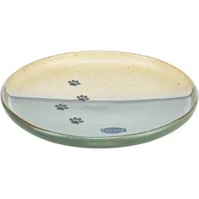 Miska, ceramiczna, 0,2 l, średnica 16 cm, zielona/beżowa