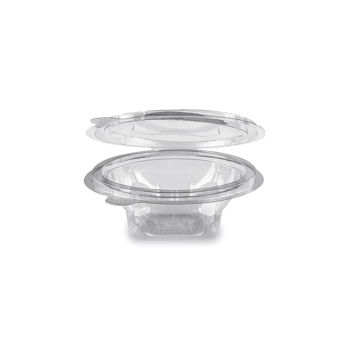 Główne zdjęcie produktu Miska kulatá průhledná s víčkem 150 ml (PET) [50 ks]
