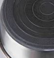 Miska ze stali nierdzewnej z gumową podstawą 2,5 l/o 24 cm