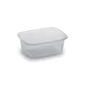 Pojemnik (PP) prostokątny przezroczysty 108 x 81 mm 200ml [100 szt]
