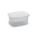 Pojemnik (PP) prostokątny przezroczysty 108 x 81 mm 250ml [100 szt]