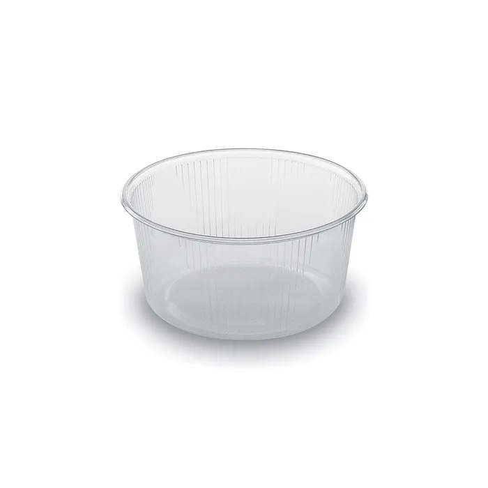 Główne zdjęcie produktu Miska (PP) kulatá průhledná průměr 101mm 250ml [100 ks]