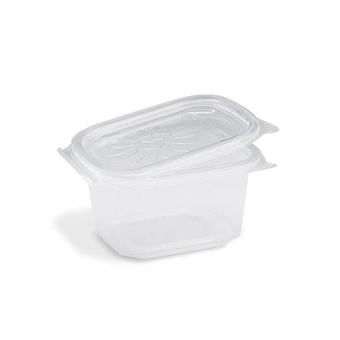 Główne zdjęcie produktu Miska (PP) Ripboxx Tiny s víčkem průhledná 375ml [50 ks]