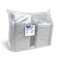 Następne zdjęcie produktu Pojemnik (rPET) z pokrywką prostokątny przezroczysty 1500 + 450 ml [50 szt]