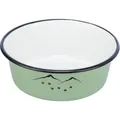 Następne zdjęcie produktu Misa emaliowana/stal nierdzewna, zielona 1,9 l/o 21 cm
