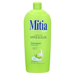 Mydło w płynie Mitia Apple & Aloe w opakowaniu uzupełniającym 1