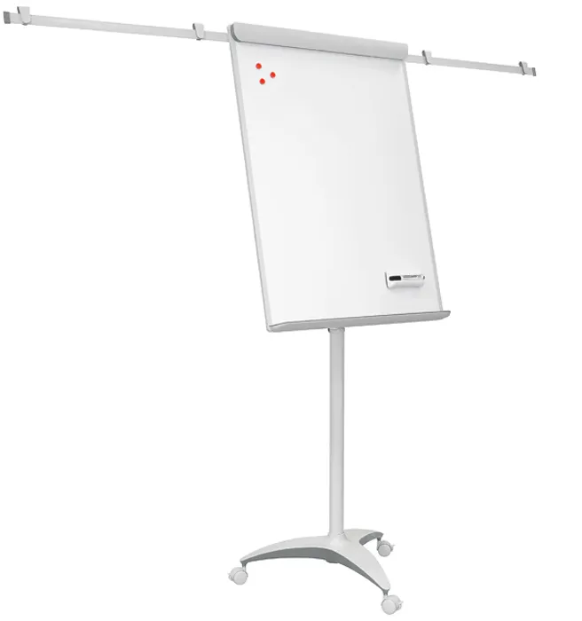 Główne zdjęcie produktu Mobilní flipchart s rameny OFFICE PRO - Grey line design