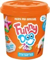 Modelína FUNNY DOO, zestaw 3 neonowych kolorów, 3x120 g, pomarańczowy, różowy, zielony, MITAMA 63849
