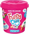 Modelína FUNNY DOO, zestaw 3 neonowych kolorów, 3x120 g, pomarańczowy, różowy, zielony, MITAMA 63849