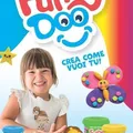 Następne zdjęcie produktu Modelína FUNNY DOO, zestaw 3 kolorów, 3x120 g, czerwony, niebieski, żółty, MITAMA 63848