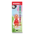 Modelína Kores Pastel 10 barev, v krabičce 200 g