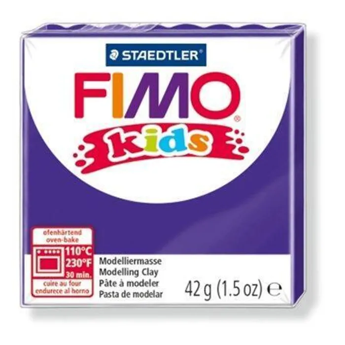 Główne zdjęcie produktu Modelovací hmota FIMO® kids 8030 42g fialová