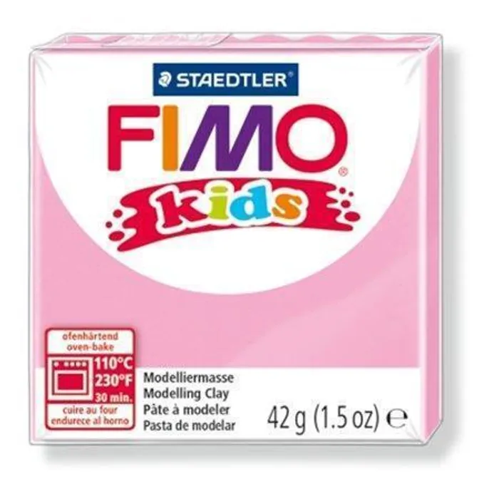 Główne zdjęcie produktu Modelovací hmota FIMO® kids 8030 42g světle růžová
