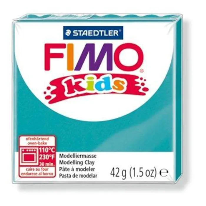 Główne zdjęcie produktu Modelovací hmota FIMO® kids 8030 42g tyrkysová
