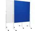 Następne zdjęcie produktu Moderační oboustranná tabule korková 120x150cm na kolečkách