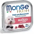 Następne zdjęcie produktu MONGE FRESH - pasztet i kawałki z wołowiną 100 g dla psów