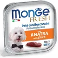 MONGE FRESH - pasztet i kawałki z kaczką 100 g dla psów
