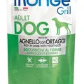 Następne zdjęcie produktu MONGE GRILL worek jagnięciny z warzywami dla psów 100 g