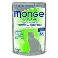 MONGE NATURAL saszetka Tuńczyk w galarecie dla kotów 80 g
