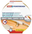 Taśma montażowa Powerbond 55714, wąska, 2 x 9 mm x 5 m, TESA