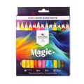 Wielobarwne kredki "Magic 3408", zestaw 12+1 różnych kolorów, trójkątne, KOH-I-NOOR