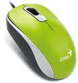 Genius Mysz DX-110, 1000DPI, optyczna, 3kl., przewodowa USB, zielona