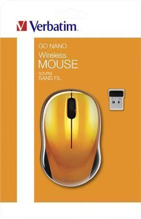 Główne zdjęcie produktu Myš "Go", volcano, bezdrátová, optická, standardní velikost, VERBATIM