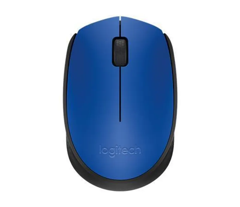 Główne zdjęcie produktu Myš "M171", modrá, bezdrátová, optická, USB, mini, LOGITECH