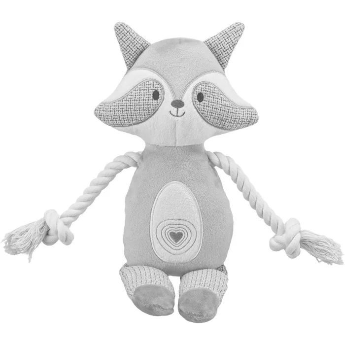 Główne zdjęcie produktu Mýval s lanem, hračka se zvukem, 33 cm, plyš/tkanina/lano