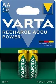 Akumulator, AA (ołówek), 2x2100 mAh, wstępnie naładowany, VARTA Longlife Accu