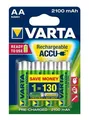 Akumulator, AA (ołówek), 4x2100 mAh, wstępnie naładowany, VARTA Longlife Accu