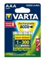 Następne zdjęcie produktu Akumulator, AAA (mikro-ołówek), 4x1000 mAh, VARTA Professional Accu