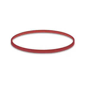 Gumka recepturka wąska czerwona 1mm średnica 8cm [1 kg]