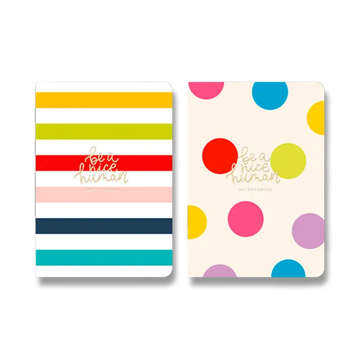 Główne zdjęcie produktu Náčrtník Shkolyaryk Muse Sketch & Note Dots & Stripes A5, čistý, 64 listů