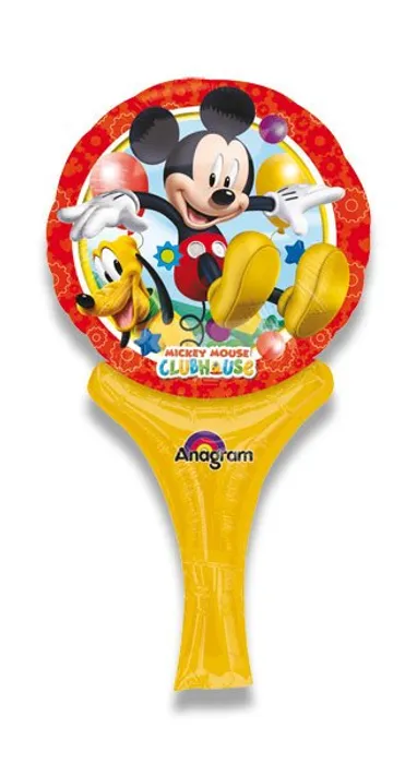 Główne zdjęcie produktu Nafukovací balónek s rukojetí Mickey