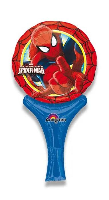 Główne zdjęcie produktu Nafukovací balónek s rukojetí Spiderman