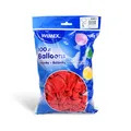Następne zdjęcie produktu Balon w kształcie serca czerwony średnica 35cm `L` [100 szt]