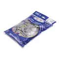 Następne zdjęcie produktu Balon srebrny średnica 25cm `M` [100 szt]