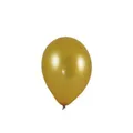 Balon złoty średnica 25cm `M` [10 szt]