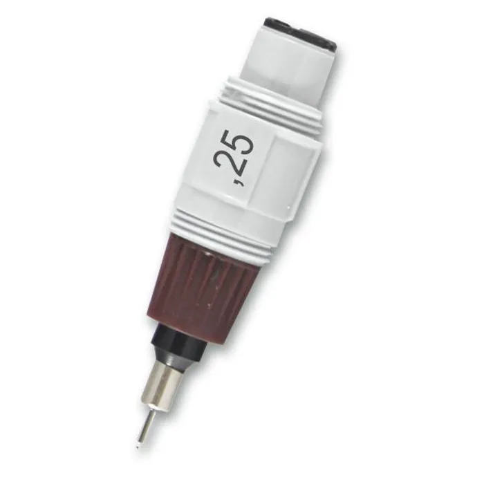 Główne zdjęcie produktu Náhradní hrot technického pera Rotring Isograph 0,25 mm