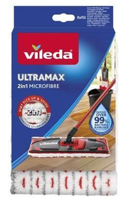 Główne zdjęcie produktu Náhradní mop, plochý, VILEDA "Ultramax"
