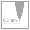 Wkład wymienny - STABILO EASYoriginal Refill - średni - niebieski znikający [1 szt.]