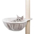 Następne zdjęcie produktu Zapasowy leżak pluszowy XXL 45 cm max do 9 kg, jasnoszary