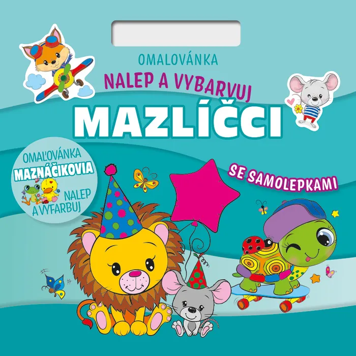 Główne zdjęcie produktu Nalepuj a vybarvuj! Mazlíčci